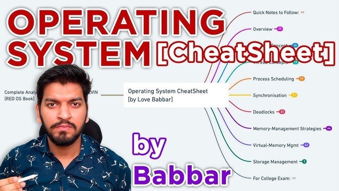 Operating System Cheatsheet – Process, Scheduling, Memory Management