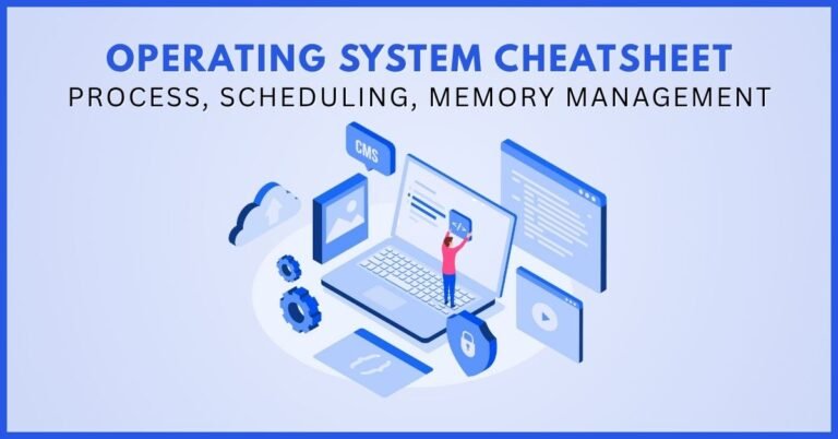 Operating System Cheatsheet – Process, Scheduling, Memory Management